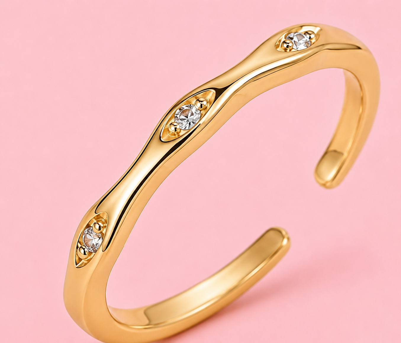 Bague Trio Étoile