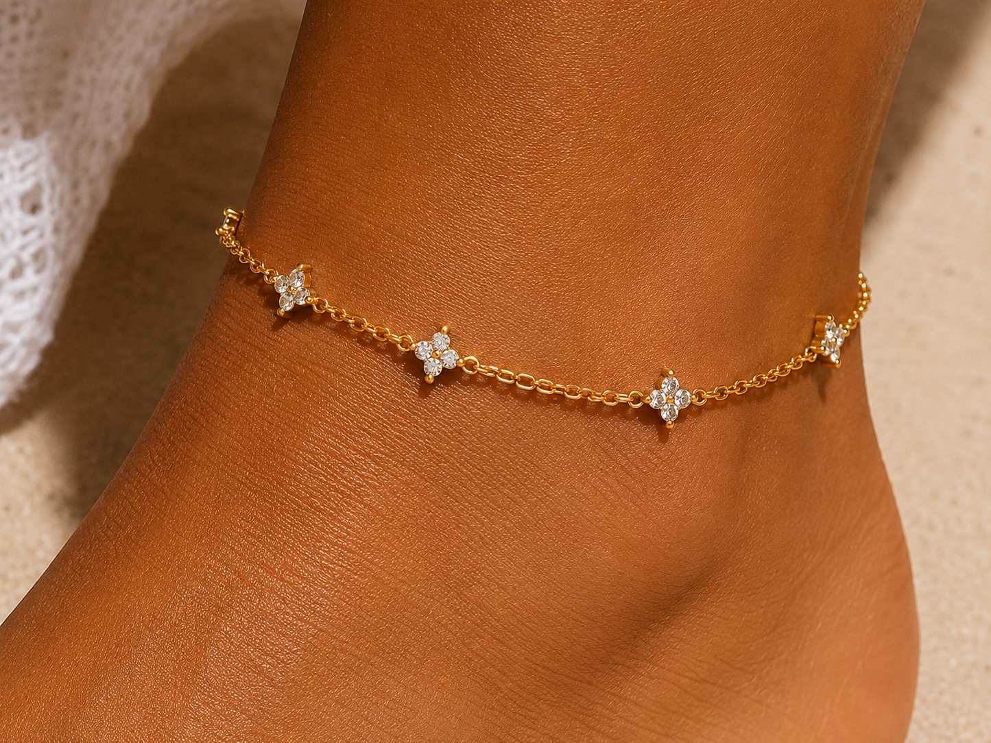 Bracelet de cheville Stella